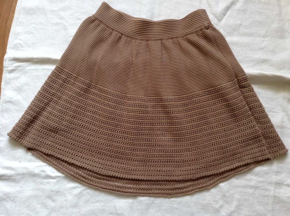 Юбка теплая вязаная, бренд Orsay, размер S