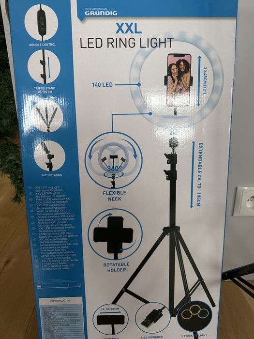 Led ring XXL Nowy