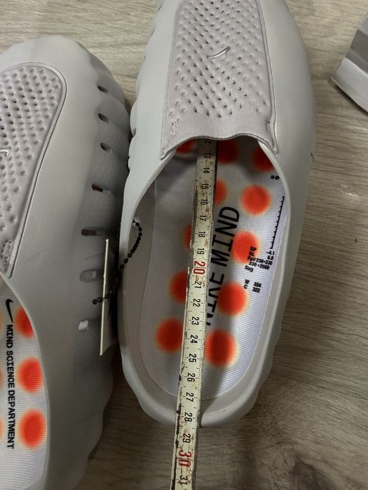 Тапки шлепки  Nike Mind grey  44 размер