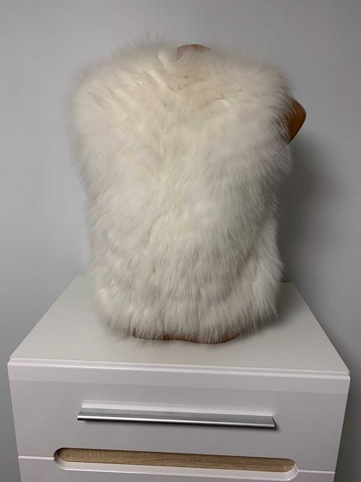 Жилетка натуральный песец