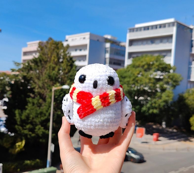 Coruja | Hedwig em Crochet | Amigurumi