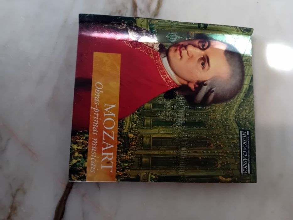 Livro Cd Mozart Música Clássica
