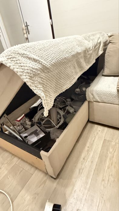 Vendo sofa chaise long eltonel conforama