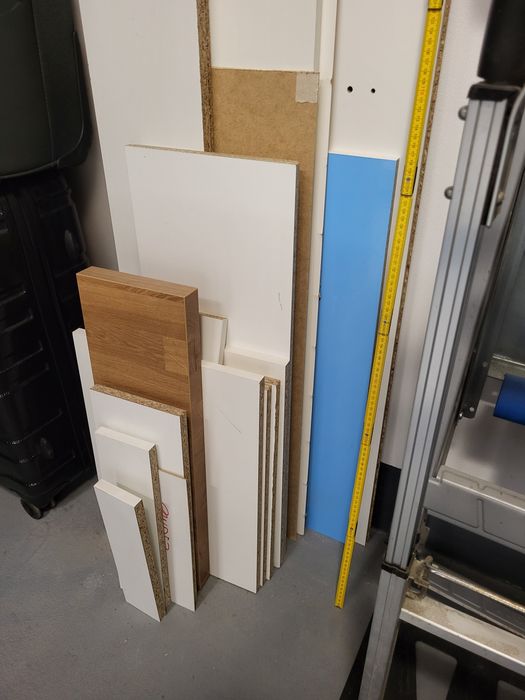 Płyty meblowe białe