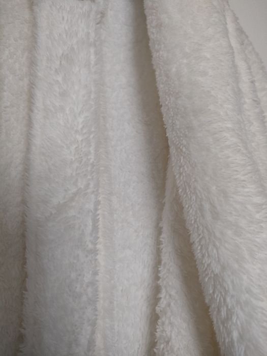 Szlafrok damski miękki puszysty