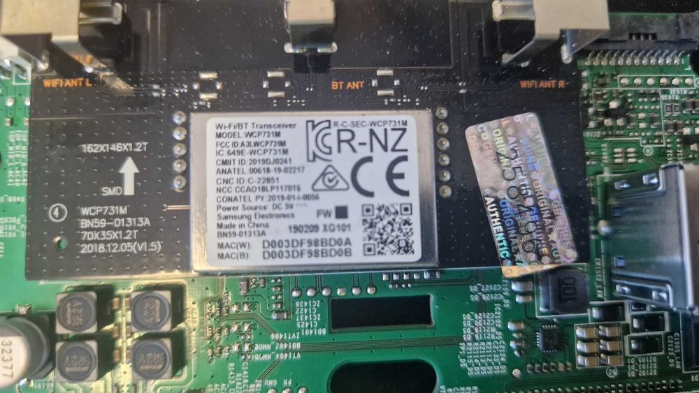 Mainboard TV Samsung BN94-14152B — UE50RU74xx (placa principal)