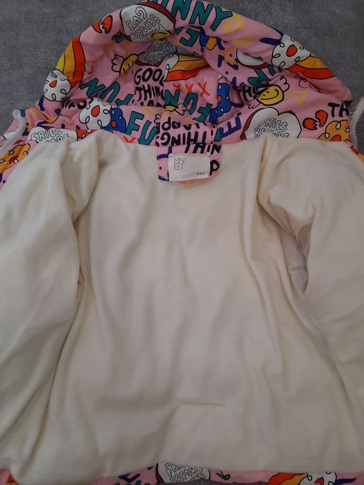 Демісезонна тепла куртка для дівчинки, 104 розмір