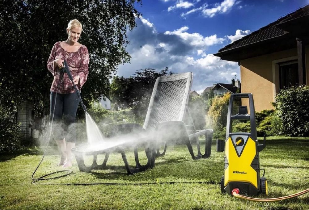 RIWALL Myjka Ciśnieniowa Samossąca Ogrodowa 230 Bar 1500W Karcher