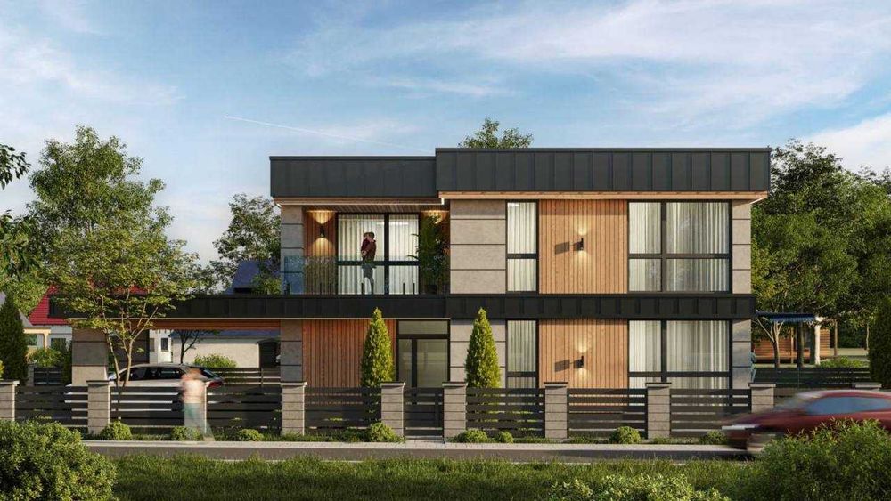 Продаж сучасного двоповерхового будинку в с. Бірки, вул.Сагайдачного