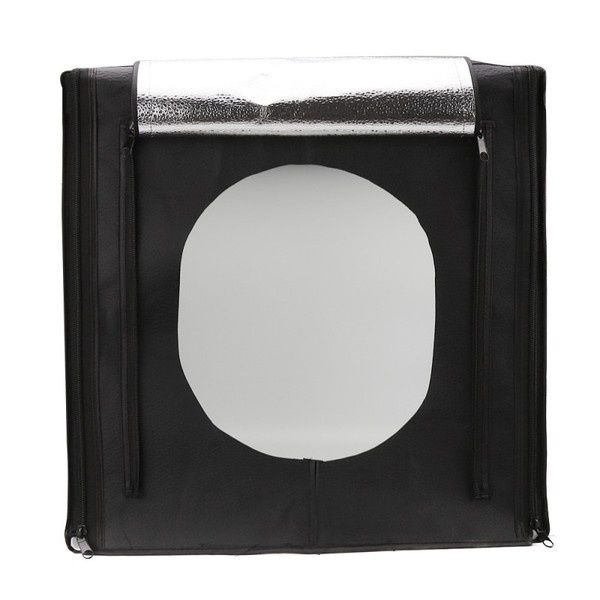 Лайтбокс 70см фотобокс, предметная съемка, Лайт Куб, Фото фон, Фото Ку