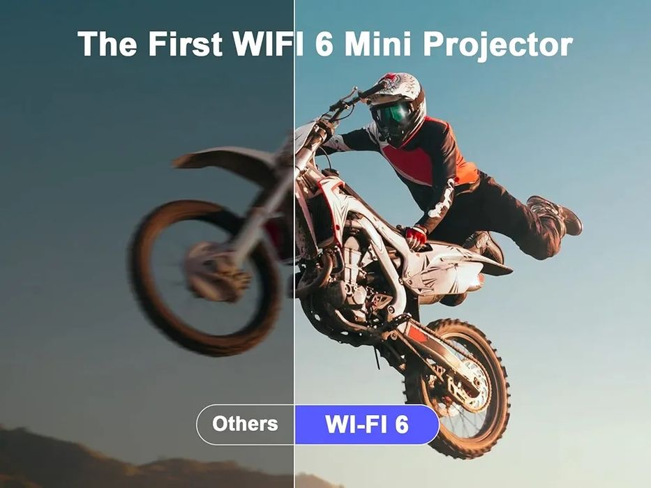 Mini  projektor Android 4k. Netflix max YouTube