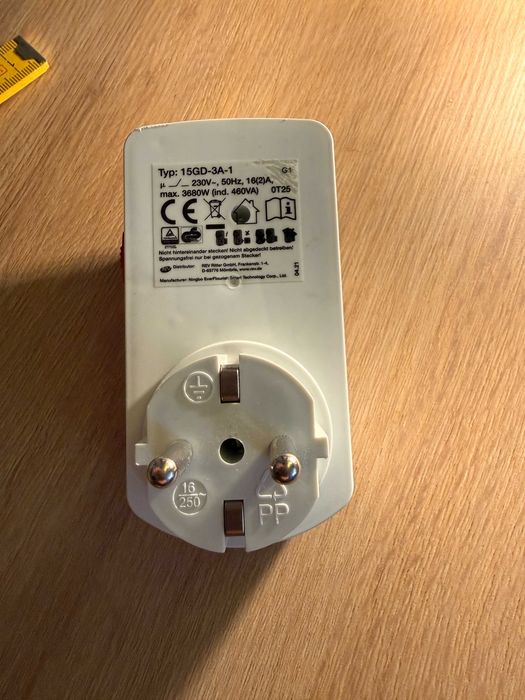 Timer Manualny Biały