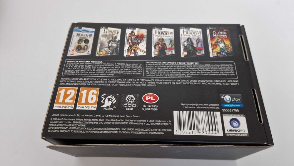 PC box Heroes of Might & Magic World PL