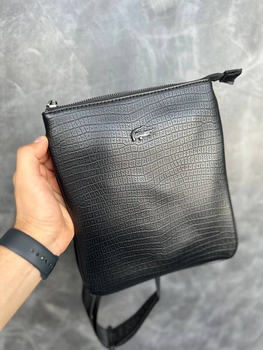 Мужская сумка планшетка lacoste чоловіча сумка лакоста