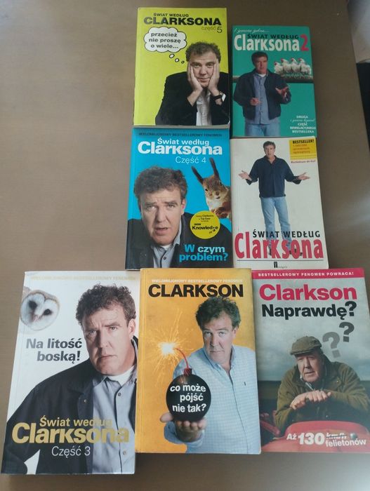Jeremy Clarkson - zestaw książek