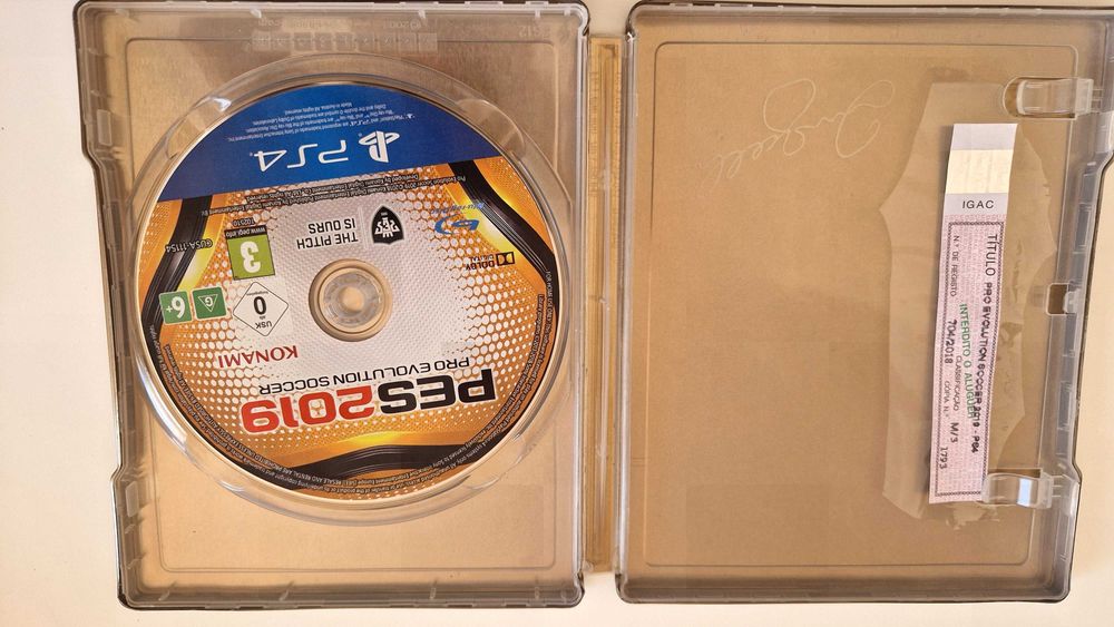 Jogo pes 2019 edicao David Beckham gold