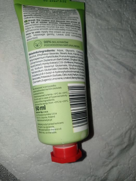 Krem do rąk i paznokci Marion