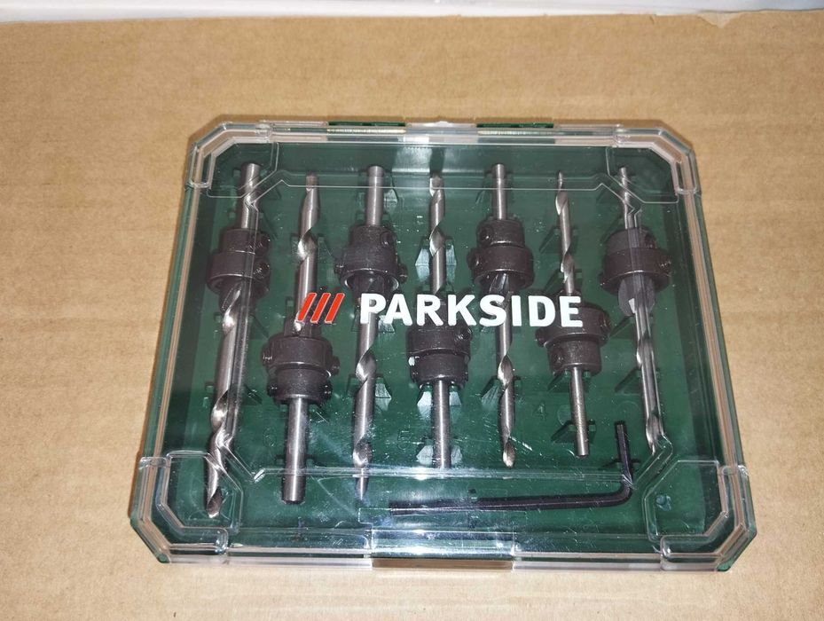 Brocas com rebaixo para cabeça de parafusos 7 peças ***NOVO***