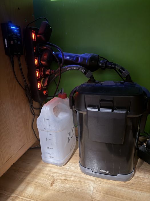 Akwarium morskie z calym sprzetem