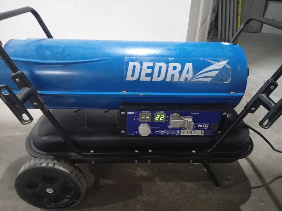 Nagrzewnica olejowa dedra 20kw, olej napędowy, opalowy