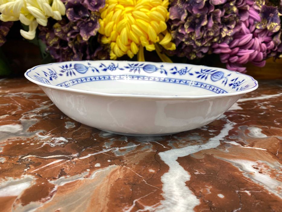 Ładna porcelanowa salaterka / miska - 23 cm - Wzór cebulowy