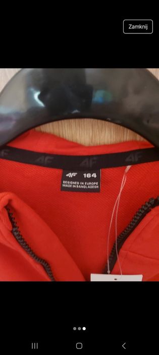 Bluza F4 nowa z metka  rozm 164
