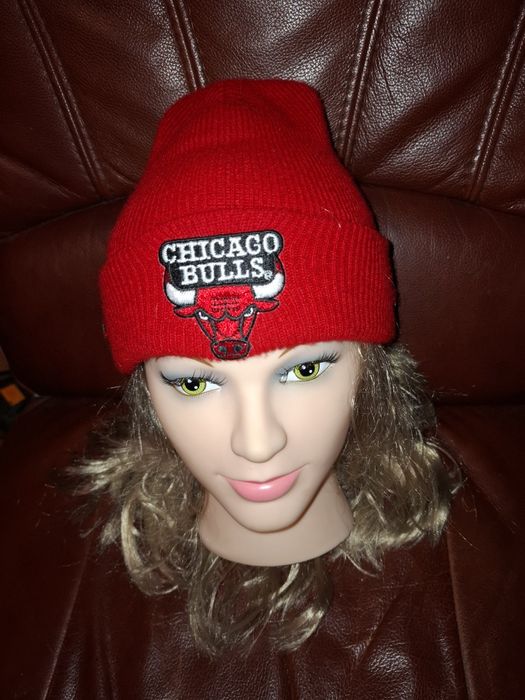 Chicago Bulls czapka zimowa, retro
