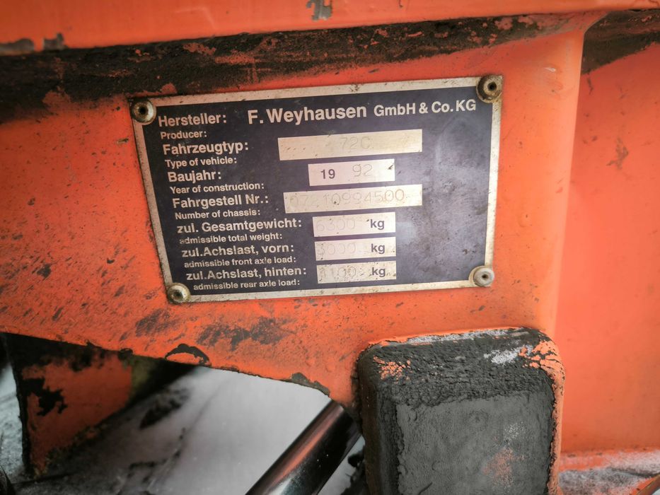 Ładowarka kołowa Atlas  72C – 1 Właściciel od 25 lat! Pełen osprzęt.