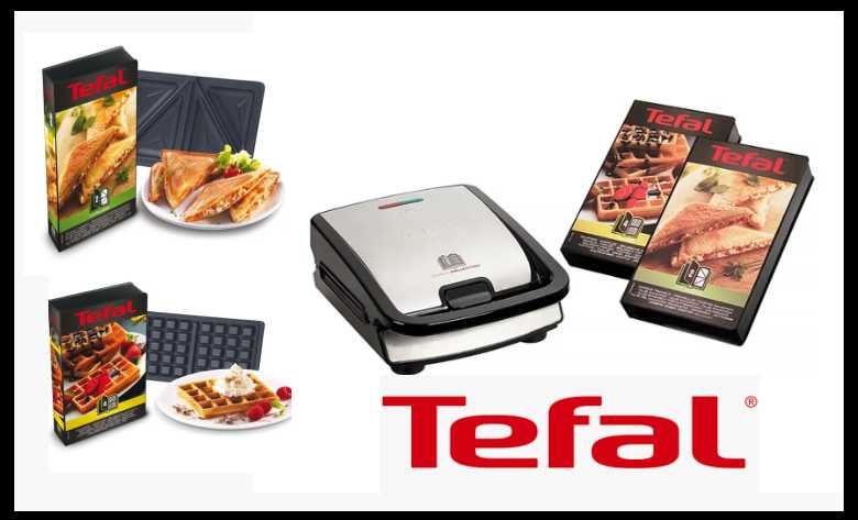 Бутербродниця-Вафельниця Tefal SW852D12