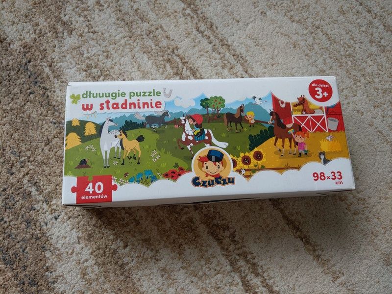 CzuCzu 40 układanka puzzle Konie