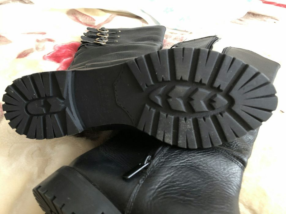 Новые, зимние, натуральная кожа с мехом