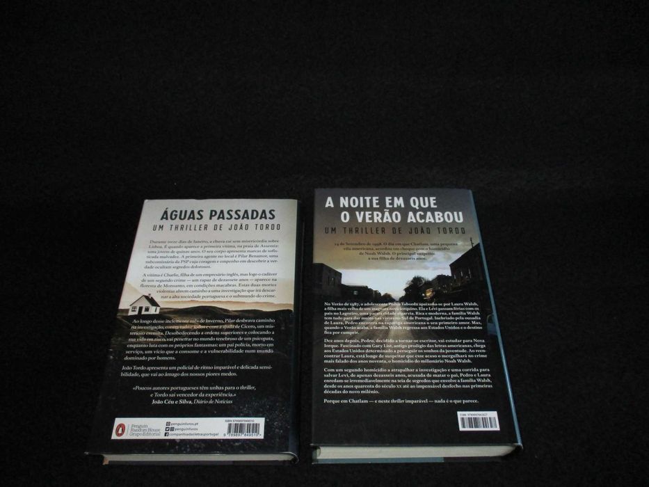Livro Águas Passadas João Tordo Capa dura 1ª edição 2021