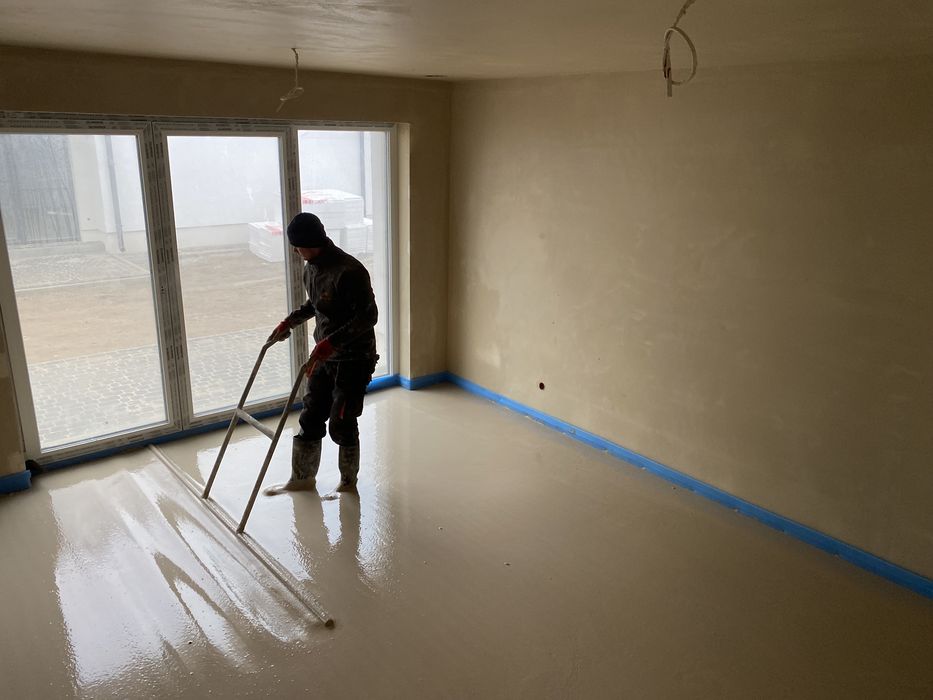 Posadzki anhydrytowe, posadzki zywiczne , pianobeton,