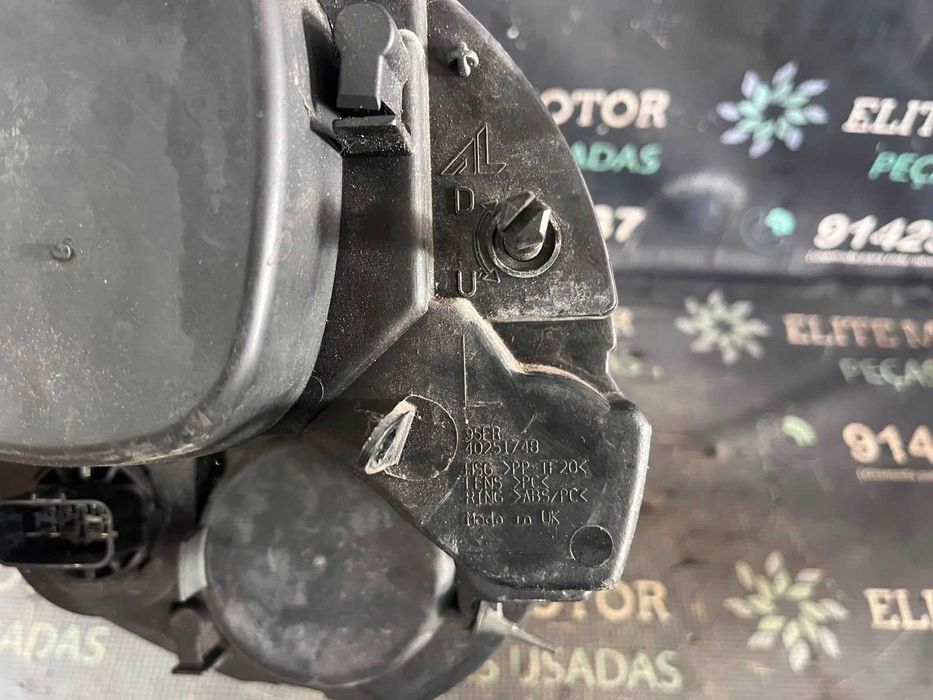 Otica frontal usada MINI R50 esquerda condutor farol