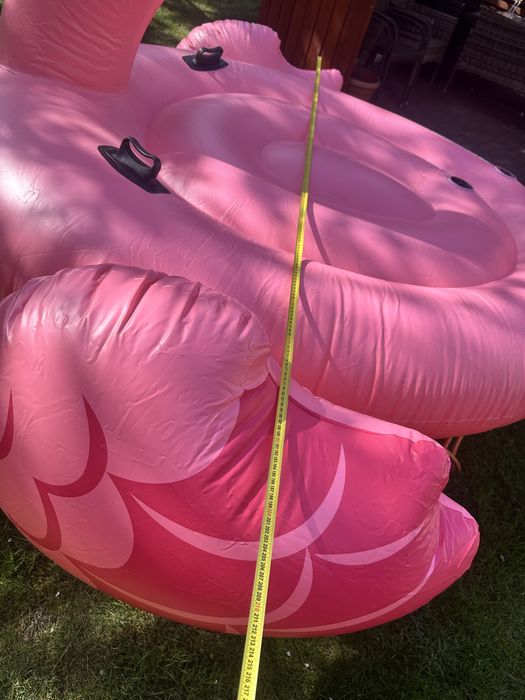 Flaming pompowany mega duzy 210 cm