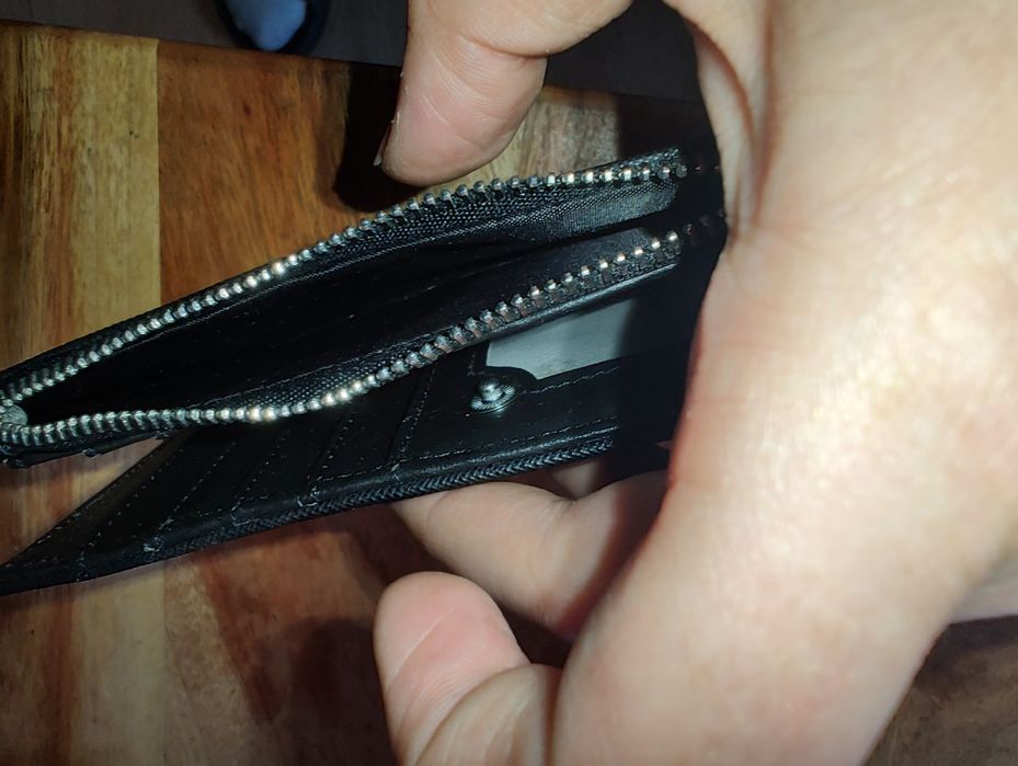 Portfel damski czarny