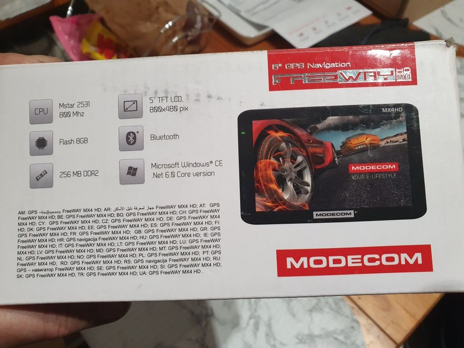 Nawigacja Modecom 4 hd