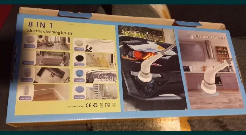 Nowy!mop obrotowy, szczotka elektryczna