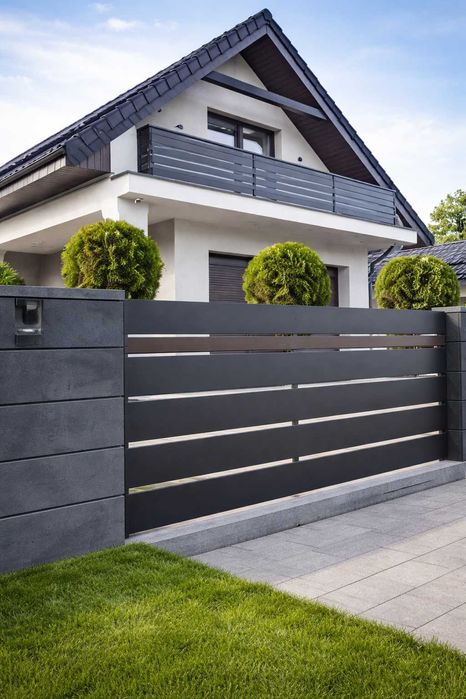 Ogrodzenia nowoczesne z aluminium, ogrodzenie aluminiowe