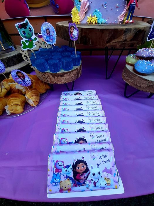 Chocolates personalizados para batizado, comunhão ou aniversário