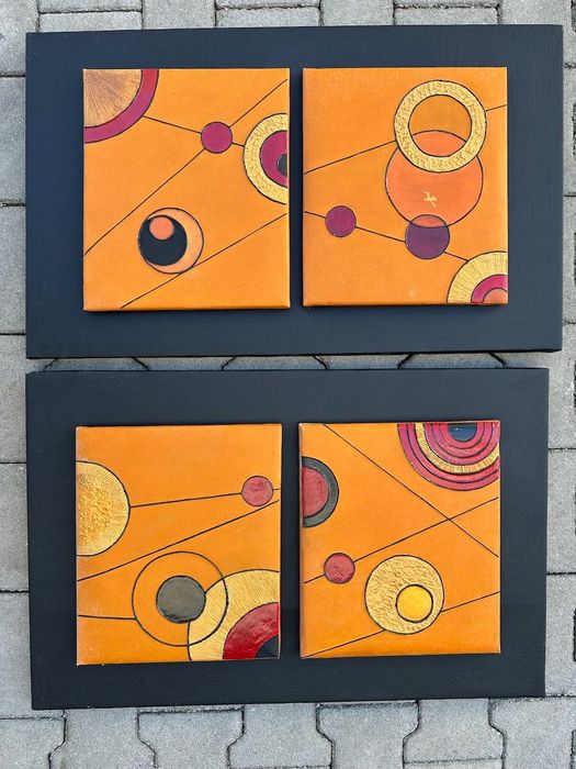 Pack de 2 quadros 100x79