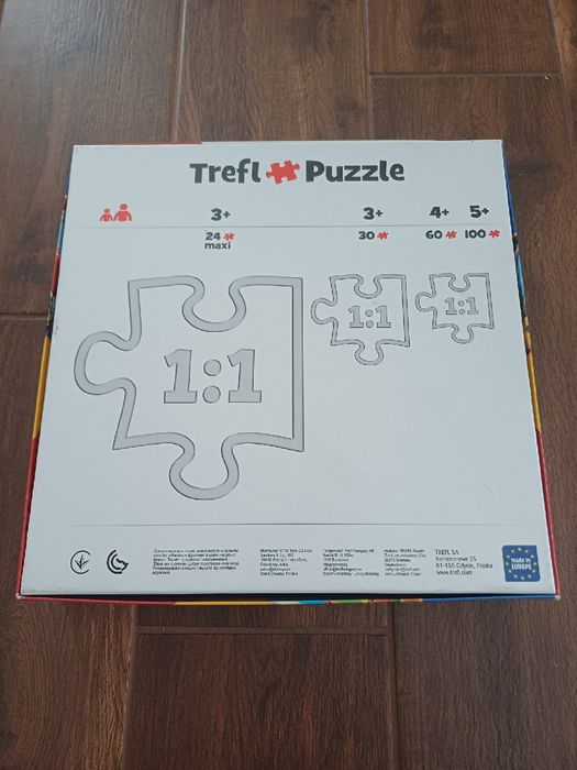 Puzzle Trefl 4w1 Super Wings kompletne