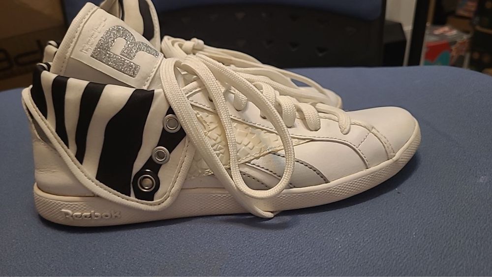Wysokie skórzane sneakersy Reebok Top Down hip-hop