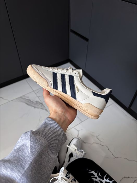 Кросівки Кроссовки Adidas Jeans Beige Blue Бежевый Бежевий Кросовки демісезон