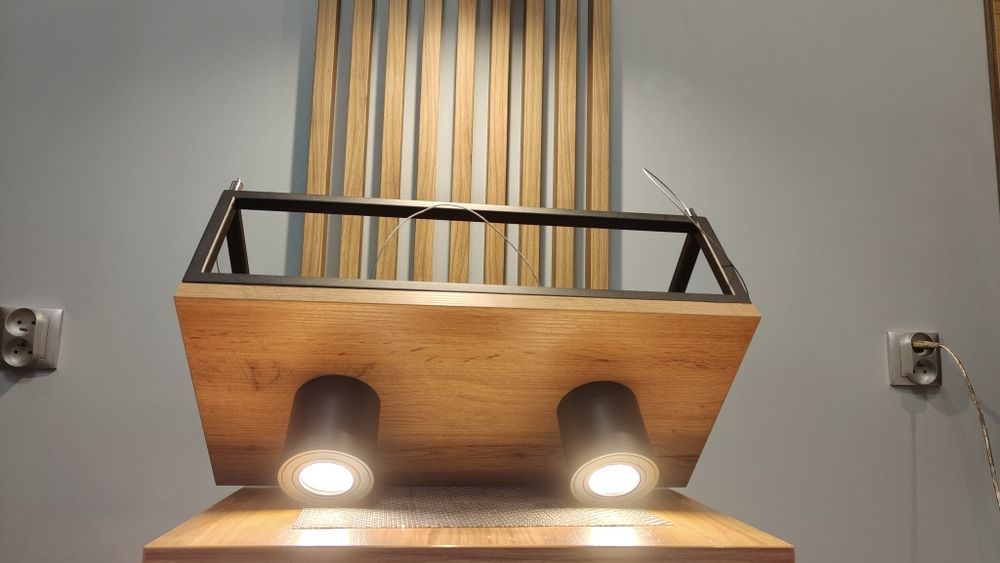 Lampa , kwietnik wisząca, nad stół wyspę, loft, industrial.