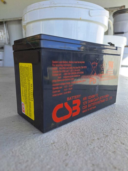 Bateria 12V 9Ah CS3 HR1234W F2