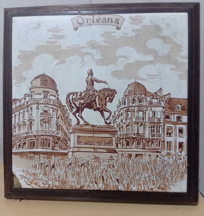 Azuleijo em Moldura de Orléans