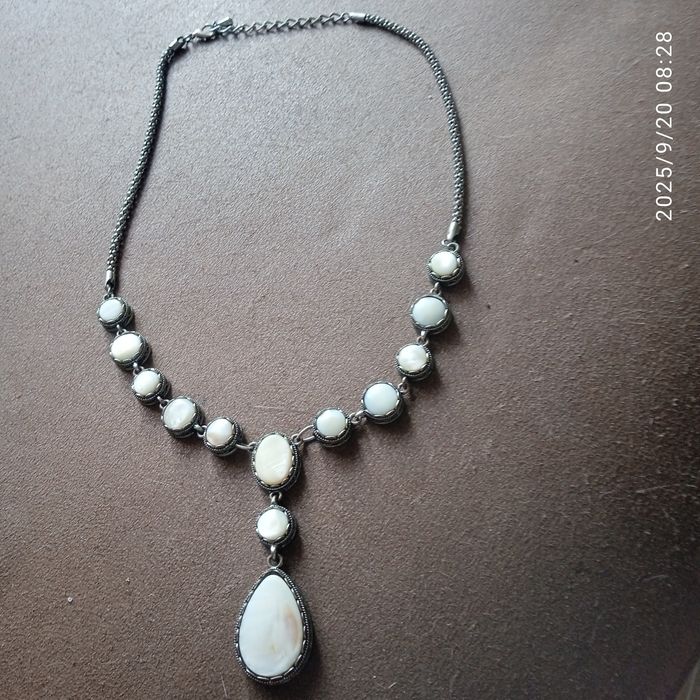 Ожерелье перламутр