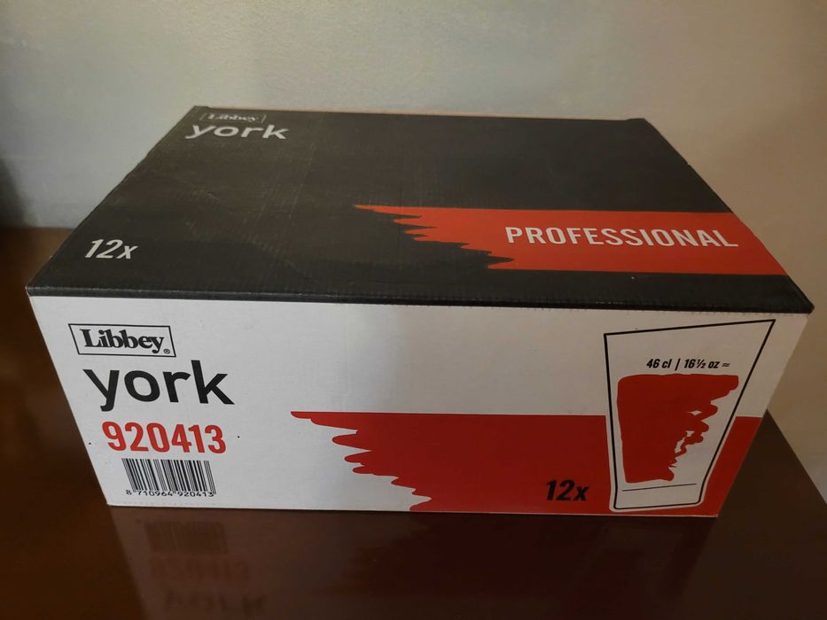 Szklanka Libbery YORK 46cl 165 mm wysokość