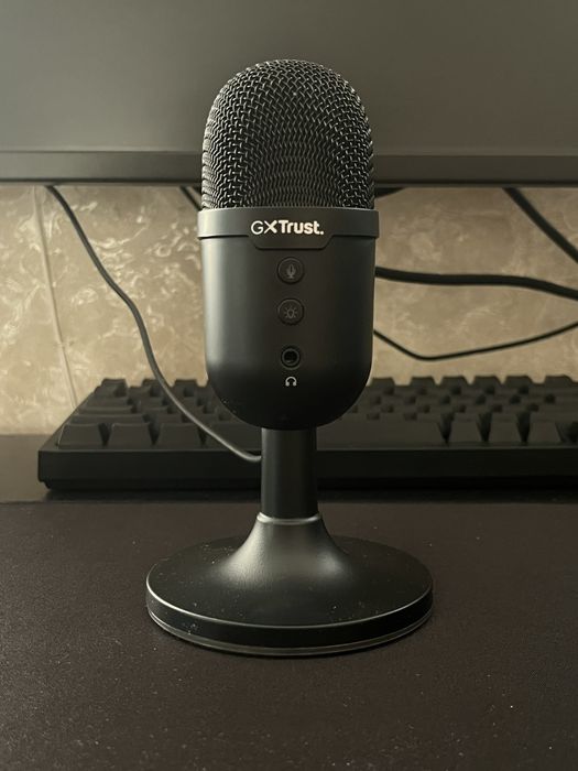 Ігровий USB мікрофон с RGB підсвіткою та гарнтією (аналог Fifine)